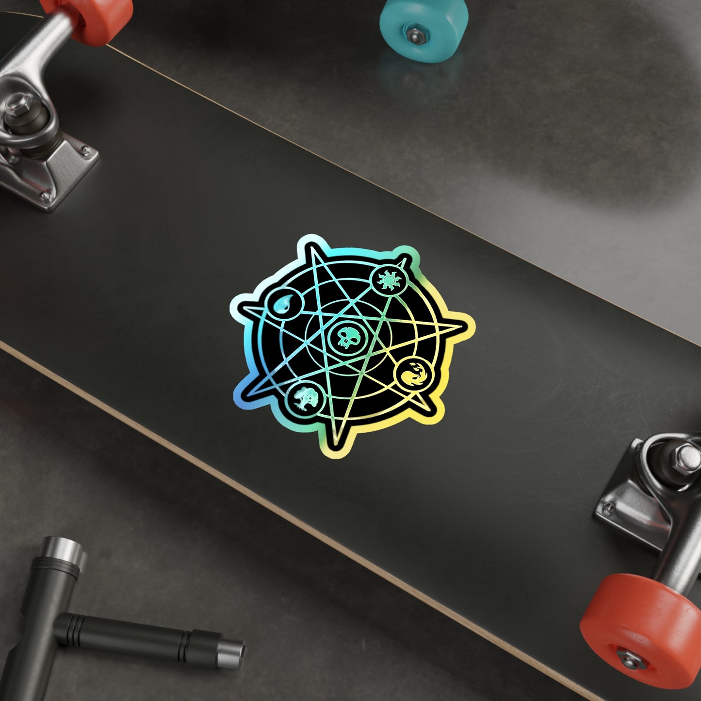 Holographic Sigil Sticker