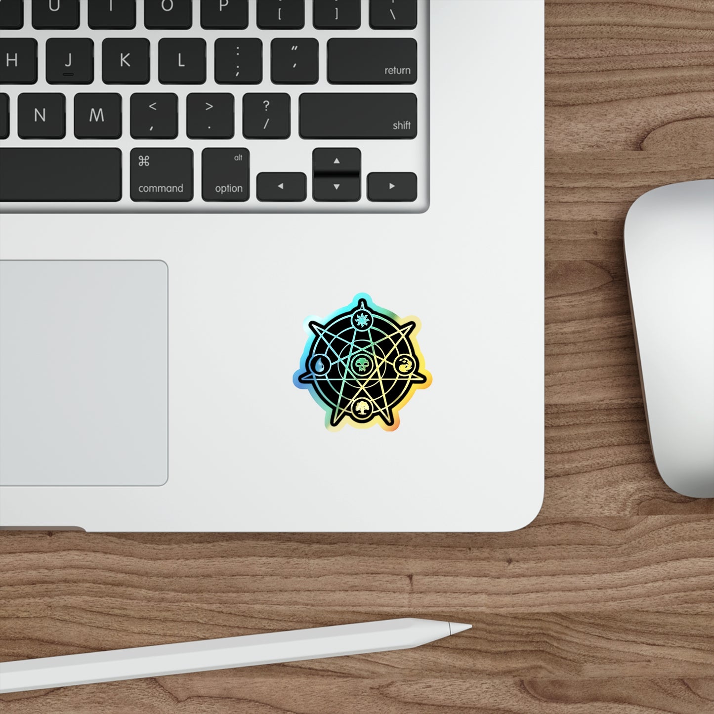 Holographic Sigil Sticker