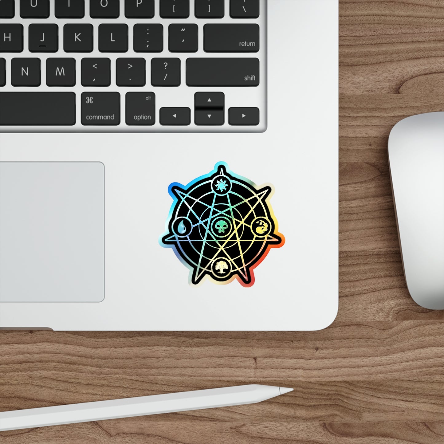 Holographic Sigil Sticker